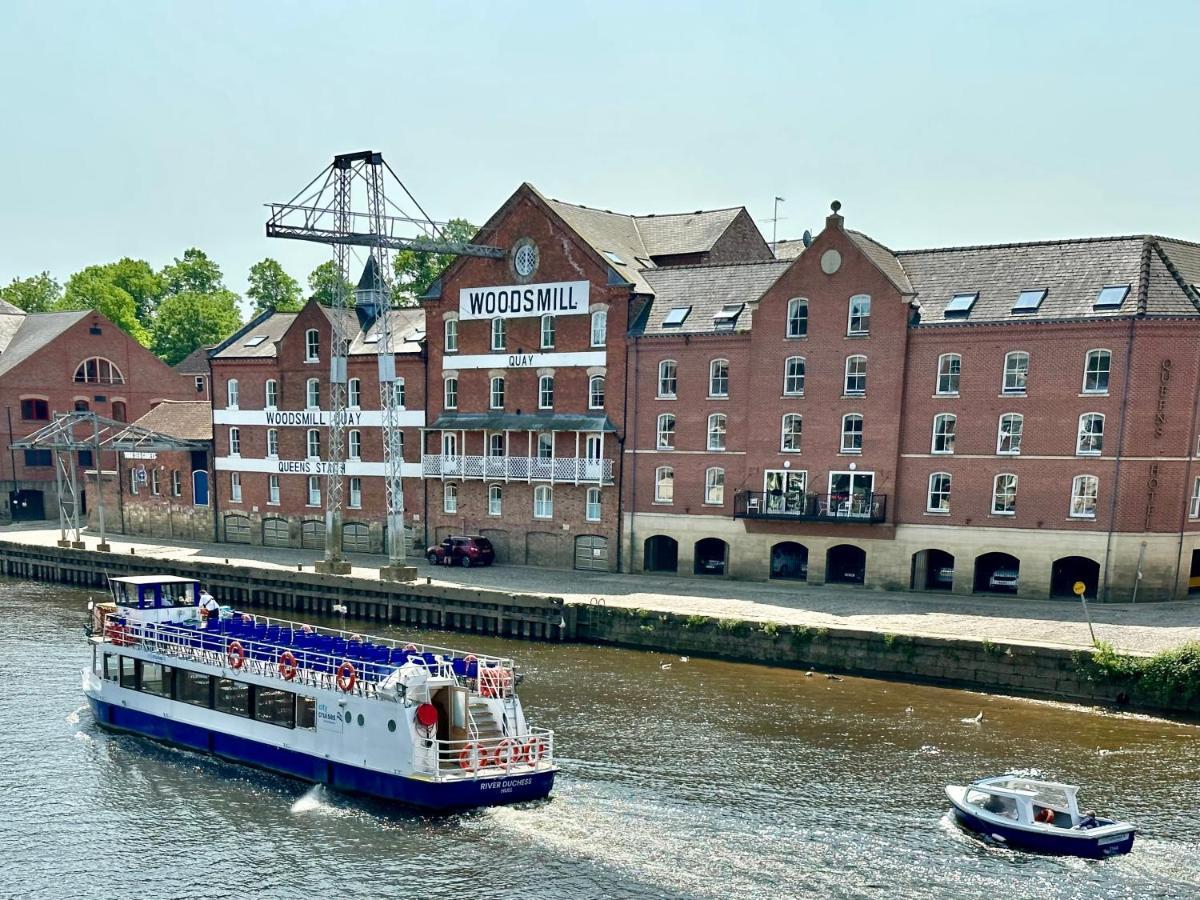 Riverside Apartment At Woodsmill Quay York Exterior foto